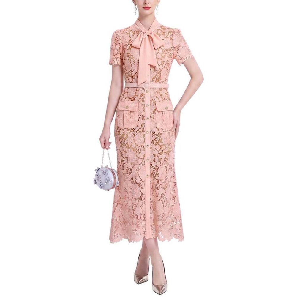 Kaimilan Womens Embellished Midi Dress